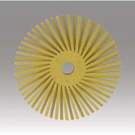 7010366626 Scotch-Brite™ Radial Bristle Disc, RB-ZB, 80 Yellow, 3/4 in x 1/8 in, SPR021496A, 175/Bag, 5600 ea/Case