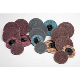 7010366638 Scotch-Brite™ Roloc™ Surface Conditioning LS Disc TS, 2 in x NH S VFN, 50/Carton, 200 ea/Case, SPR 017218A