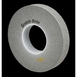 7010367000 Scotch-Brite™ EXL Pro Deburring Convolute Wheel, EP-WL, 9S Fine, 14 in x 2 in x 8 in