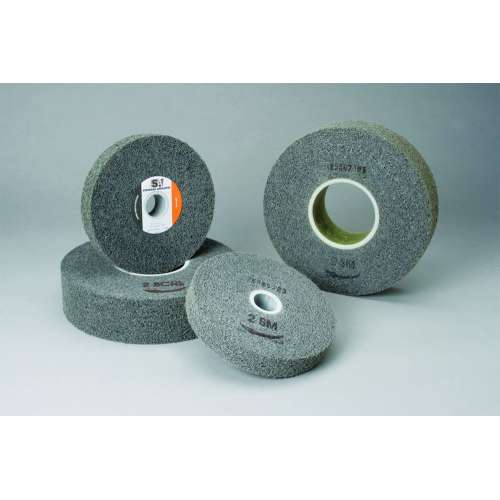7010367300 Standard Abrasives™ Multi-Finish Wheel 856892, 12 in x 2 in x 5 in 2S MED, 1 ea/Case