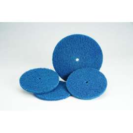 7010369736 Standard Abrasives™ Quick Change Buff and Blend HS Disc, 840957, A/OMedium, TSM, 3 in, QS300VM, 25/Car, 100 ea/Case