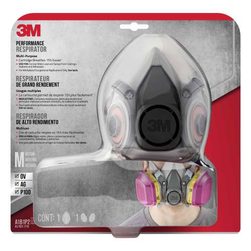 7010377307 62023DHA1-C Professional Multi-purpose Drop Down Respirator 62023DHA1-C, 1/pk, 4pks/case