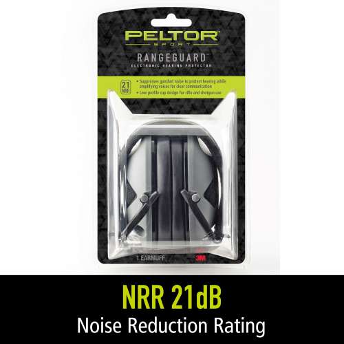 7010377798 RG-OTH-1-W Peltor™ Sport RangeGuard™ Earmuff, RG-OTH-1-W, 1/CV, Gray