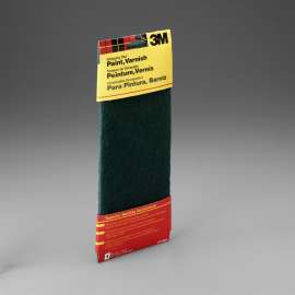 7010383727 Hand Sanding Stripping Pad 7413NA, 4.375 in x 11 in, Green, Coarse