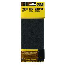 7010383728 Hand Sanding Wood Finishing Pad 7415NA, 4.375 in x 11 in, Gray Fine