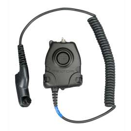 7010384262 FL5063-02 PELTOR Push-To-Talk (PTT) Adapter, Motorola Turbo, NATO Wiring, FL5063-02 1 EA/Case