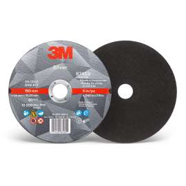 7010412152 Silver Cut-Off Wheel, 87469, T1, 6 in x .045 in x 7/8 in, 25/Carton, 50 ea/Case