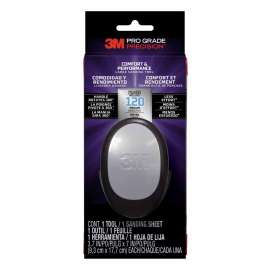 7010416697 Pro Grade Precision™ Comfort & Performance Large Sanding Tool, 463-000-TRI-4, 3.7 in x 7 in, 4/cs