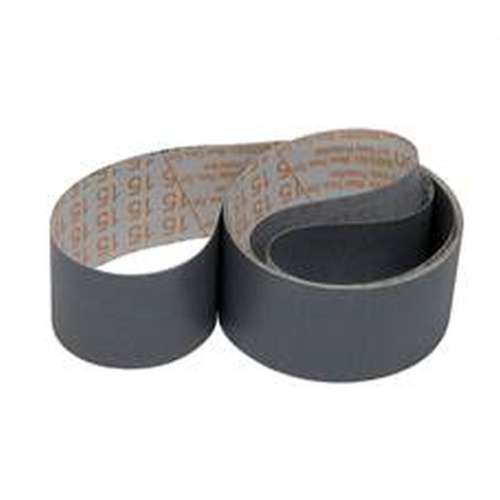 7010509433 Microfinishing Film Belt 472L, 40 Mic 5MIL, Type E, 3 in x 94 in, Scallop A