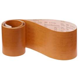 7010509437 Diamond Microfinishing Film Belt 675L, 125 Mic 6MIL, Orange, 1/2 in x 24 in