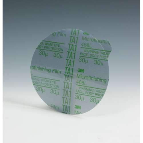7010509808 Microfinishing PSA Film Disc 468L, 30 Mic 3MIL, Type E, 8 in x NH, Die 800L