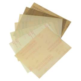 7010510389 Microfinishing Film Sheet 272L, 15 Mic 5MIL, Type UK, 8-1/2 in x 11 in