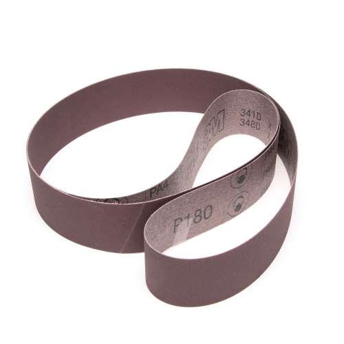 7010511068 Cloth Belt 341D, 36 X-weight, 3 in x 10-11/16 in, Lap Skived, Single-flex