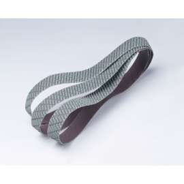 7010512135 Trizact™ Cloth Belt 327DC, A300 X-weight, 1 in x 91 in, Film-lok, No Flex, Scallop B