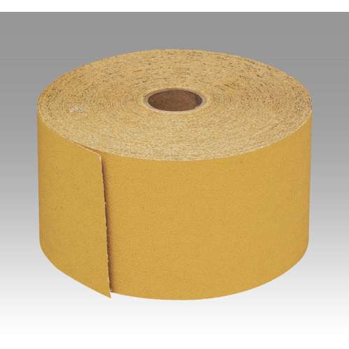 7010532797 Stikit™ Gold Paper Roll 216U, P180 A-weight, 1-1/4 in x 50 yd, ASO, Full-flex