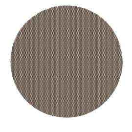 7010533426 Flexible Diamond QRS Cloth Disc 6002J, M20, Pattern 18, White, 2 in x 3/8 in, Die 200U