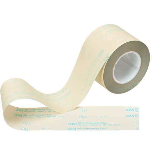 7010533853 Microfinishing Film Roll 272L, 100 Mic 5MIL, Type UK, 2 in x 150 ft x 3 in (50.8mmx45.75m), Keyed Core, ASO