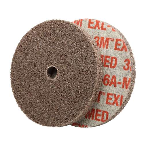 7010534342 Scotch-Brite™ EXL Unitized Wheel, XL-UW, 6A Medium, 2 in x 1/8 in x 1/8 in