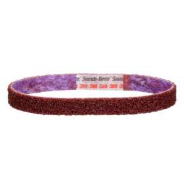 7010534470 Scotch-Brite™ Durable Flex Low Stretch Belt, DF-BL, A/O Medium, 3 in x 138 in