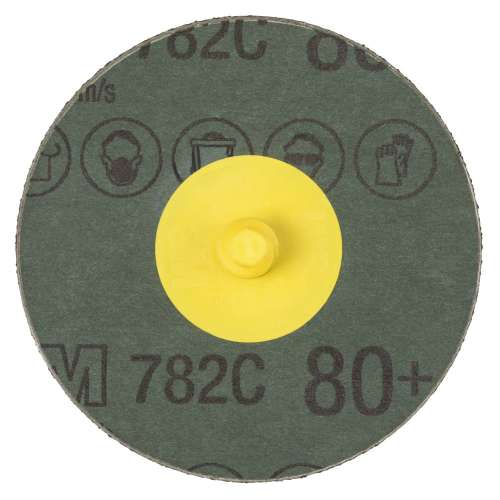7010535018 Roloc™ Fibre Disc 782C, 80+, TR, 1 in, Die R100N