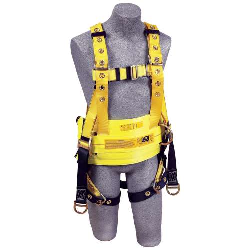 7012815552 1106350 DBI-SALA® Delta™ Derrick Positioning/Suspension Safety Harness with Tongue Buckle Belt Connector 1106350, Medium
