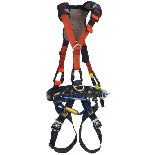 7012816436 1114003 DBI-SALA® ExoFit NEX™ Comfort Fire and Rescue Convertible Climbing/Rescue/Suspension Safety Harness 1114003, Medium