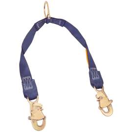 7012817060 1231470 DBI-SALA® Rescue/Retrieval Web Y-Lanyard 1231470, 2 ft