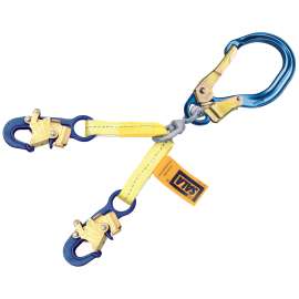 7012817061 1231520 DBI-SALA® Swiveling Web Rebar/Positioning Lanyard 1231520, 1.8 ft