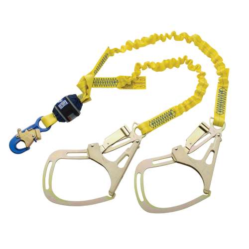 7012817278 1246350 DBI-SALA® EZ-Stop™ F2 100% Tie-Off Stretch Web Shock-Absorbing Lanyard 1246350, 6 ft