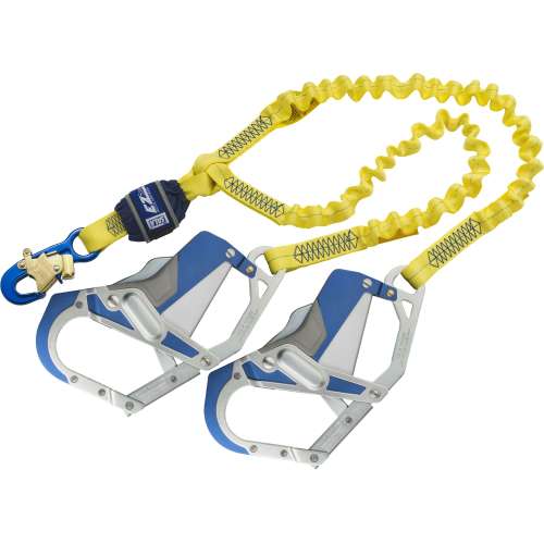 7012817284 1246409 DBI-SALA® EZ-Stop™ 100% Tie-Off Stretch Web Shock-Absorbing Lanyard 1246409, 6 ft