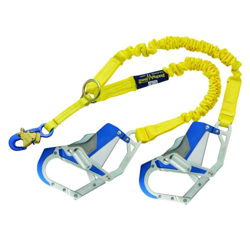 7012817290 1246418 DBI-SALA® ShockWave™ 100% Tie-Off Rescue Stretch Web Shock-Absorbing Lanyard 1246418, 6 ft