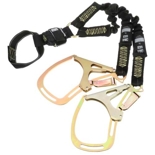 7012817321 1246529 DBI-SALA® EZ-Stop™ Arc Flash 100% Tie-Off Web Loop Stretch Web Shock-Absorbing Lanyard 1246529, Kevlar® Fiber, 6 ft