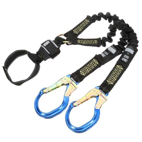 7012817323 1246530 DBI-SALA® EZ-Stop™ Arc Flash 100% Tie-Off Stretch Web Shock-Absorbing Lanyard 1246530, Kevlar® Fiber, 6 ft