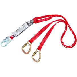 7012817337 1340060 Protecta® Tie-Back 100% Tie-Off Web Shock-Absorbing Lanyard 1340060, 6 ft