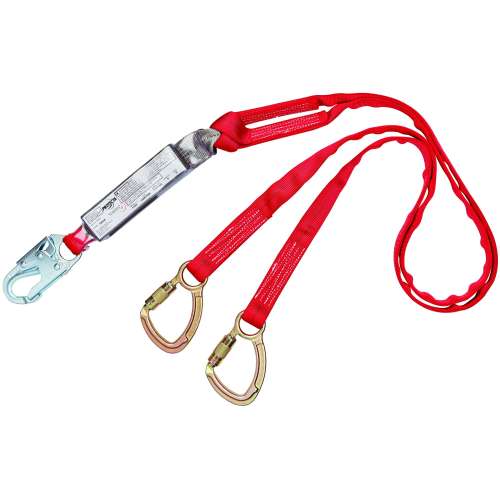 7012817337 1340060 Protecta® Tie-Back 100% Tie-Off Web Shock-Absorbing Lanyard 1340060, 6 ft