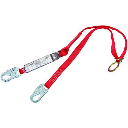 7012817363 1340200 Protecta® Tie-Back Web Shock-Absorbing Lanyard 1340200, 6 ft