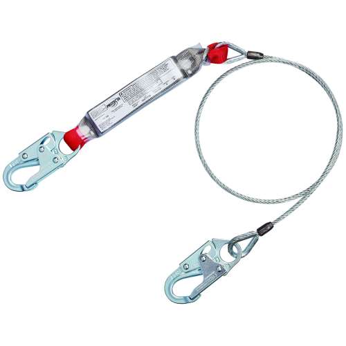 7012817369 1340401 Protecta® Cable Shock-Absorbing Lanyard 1340401, 6 ft