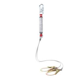 7012817375 1340452 Protecta® 100% Tie-Off Cable Shock-Absorbing Lanyard 1340452, 6 ft