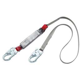7012817385 1341010 Protecta® Web Shock-Absorbing Lanyard 1341010, 6 ft, 420 lb