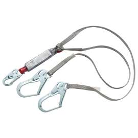 7012817401 1342011 Protecta® 100% Tie-Off Web Shock-Absorbing Lanyard 1342011, 420 lb, 6 ft