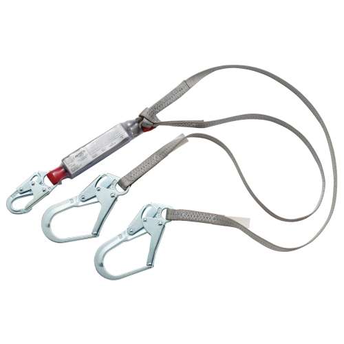 7012817401 1342011 Protecta® 100% Tie-Off Web Shock-Absorbing Lanyard 1342011, 420 lb, 6 ft