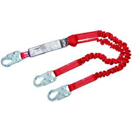 7012817402 1342101 Protecta® 100% Tie-Off Stretch Web Shock-Absorbing Lanyard 1342101, 6 ft