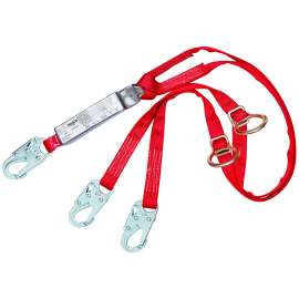 7012817406 1342200 Protecta® Tie-Back 100% Tie-Off Web Shock-Absorbing Lanyard 1342200, 6 ft