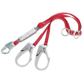 7012817408 1342201 Protecta® Tie-Back 100% Tie-Off Web Shock-Absorbing Lanyard 1342201, 6 ft