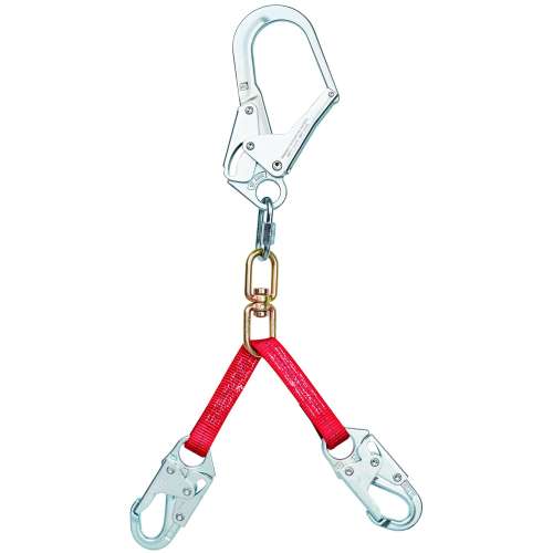 7012817415 1351001 Protecta® Swiveling Web Rebar/Positioning Lanyard 1351001, 2 ft
