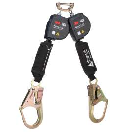 7012818558 3100584 DBI-SALA® Nano-Lok™ Arc Flash Twin-Leg Personal Self-Retracting Lifeline 3100584, Kevlar® Fiber Web, 8 ft