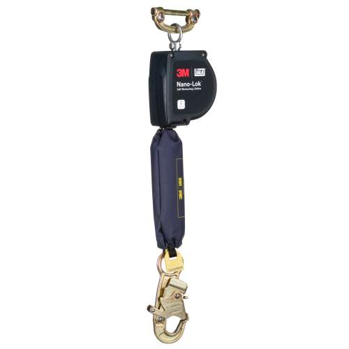 7012818563 3100591 DBI-SALA® Nano-Lok™ XL Self-Retracting Lifeline with Quick Connect 3100591, Web, Steel Snap Hook, 11 ft., Class 1, ANSI