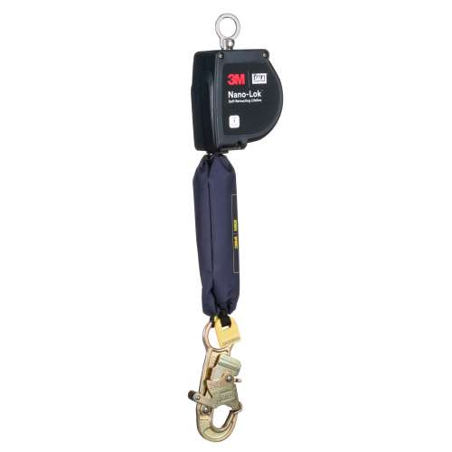 7012818567 3100595 DBI-SALA® Nano-Lok™ Extended Length Self-Retracting Lifeline with Anchor Ring 3100595, Web, 11 ft