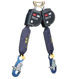 7012818578 3100611 DBI-SALA® Nano-Lok™ Extended Length Twin-Leg Personal Self-Retracting Lifeline 3100611, Web, 11 ft