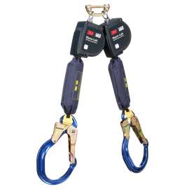 7012818579 3100612 DBI-SALA® Nano-Lok™ Extended Length Twin-Leg Personal Self-Retracting Lifeline 3100612, Web, 9 ft